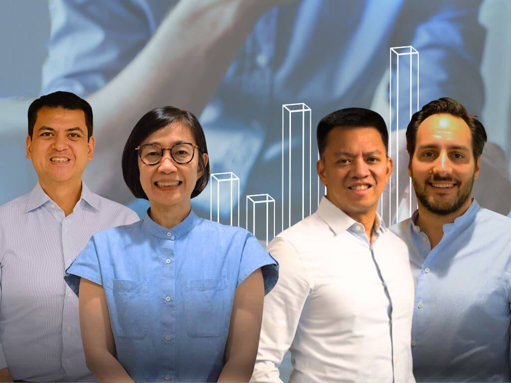 Kaya Founders' founders: Paulo Campos, LisaGokongwei-Cheng, Ray Alimurung, and Constantin Robertz./Photos from Kaya Founders' website