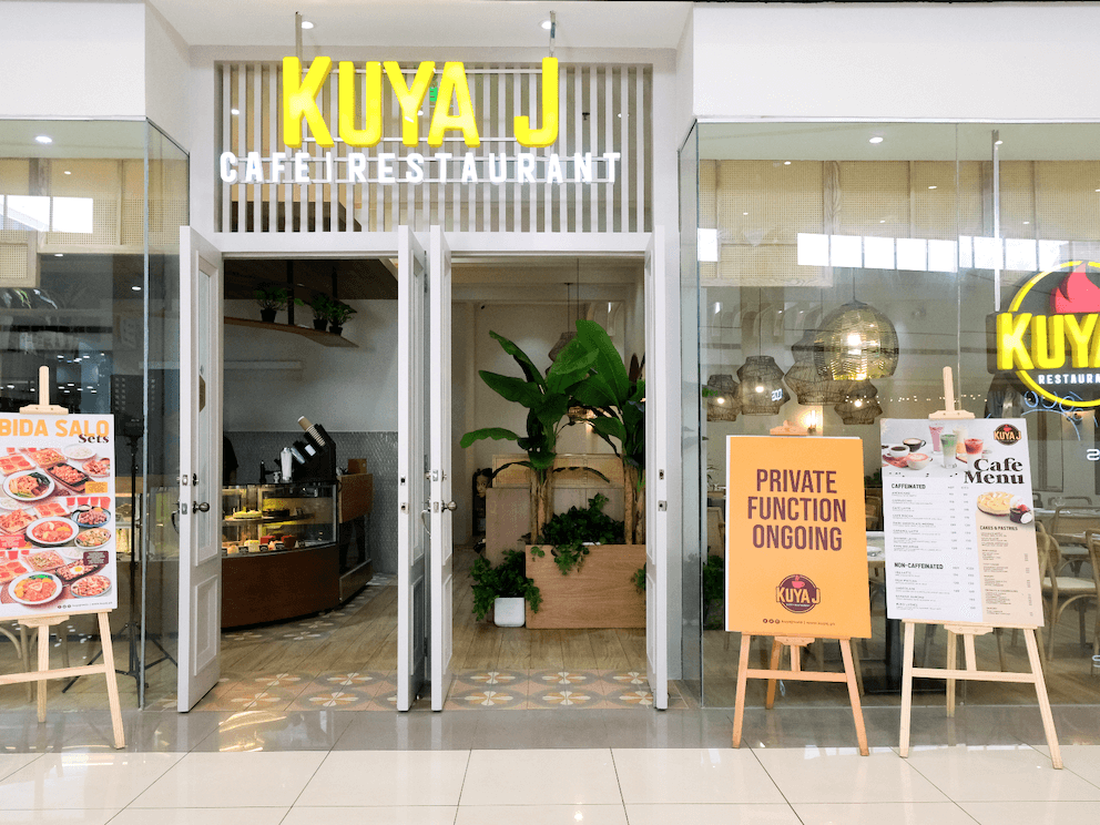 A Kuya J branch. (Contributed photo)