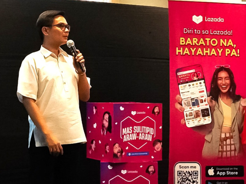  Dr. Roland Suico, president of the Davao City Chamber of Commerce & Industry, highlights the economic potential of the region at the launch event./ Contributed photo