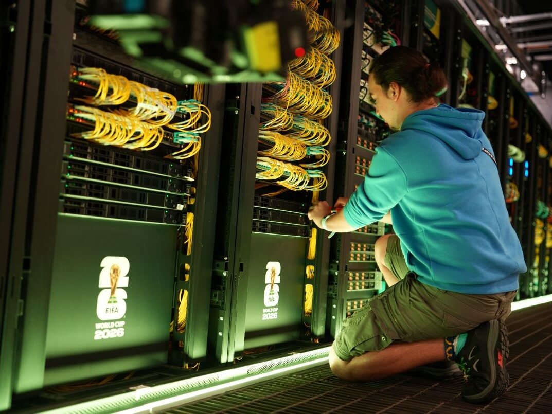 Server infrastructure that will support broadcasting and tournament operations for the FIFA World Cup 2026&trade;. Lenovo said its AI-powered platform is designed to enable near real-time content delivery and operational monitoring. | Contributed photo