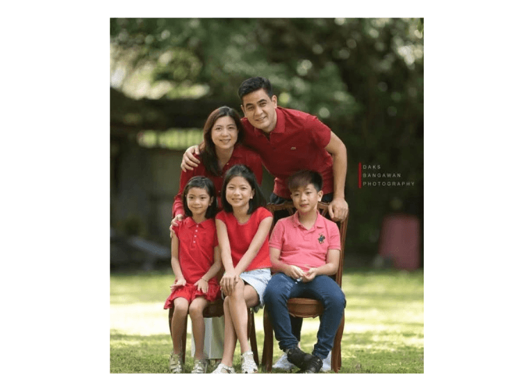 &nbsp;Dax and his family. | Source Dax Cua Facebook