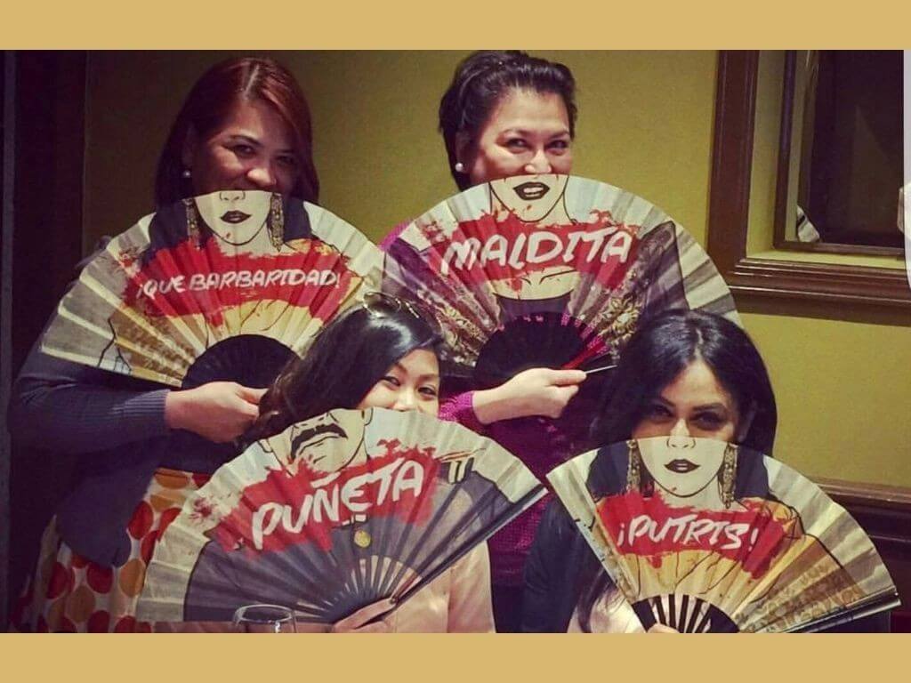 FANS WITH A TWIST. Casa Mercedes&rsquo; playful and irreverent fan designs, including the Pu&ntilde;eta, Susmaryosep and Que Horror series, struck a chord with younger customers, bringing a fresh appeal to the traditional Filipino abanico. | Contributed photo