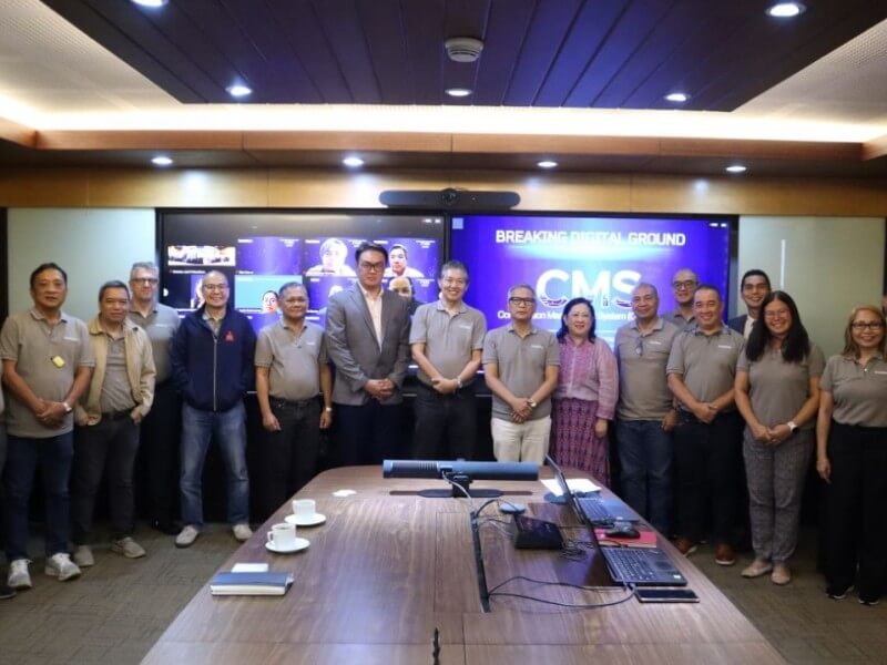 Officials of First Balfour, Autodesk and CIM Technologies gather for a group photo during the launch of First Balfour’s AI-powered construction management system on Sept. 16, 2025. | Contributed photo