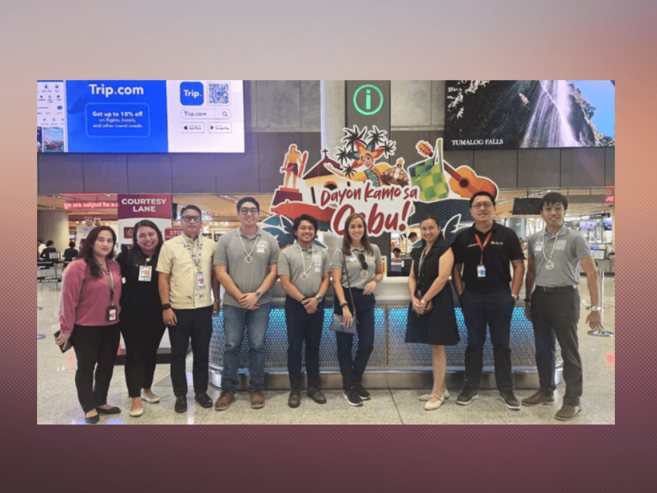 Public-Private Partnership Center officials join representatives of the Mactan-Cebu International Airport Authority and Aboitiz InfraCapital at Mactan-Cebu International Airport for a firsthand look at improvements being delivered through their long-running partnership. | Contributed photo