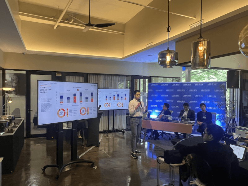 Leechiu Property Consultants provides real estate sector updates during third quarter briefing./Photo by Miguel R. Camus 