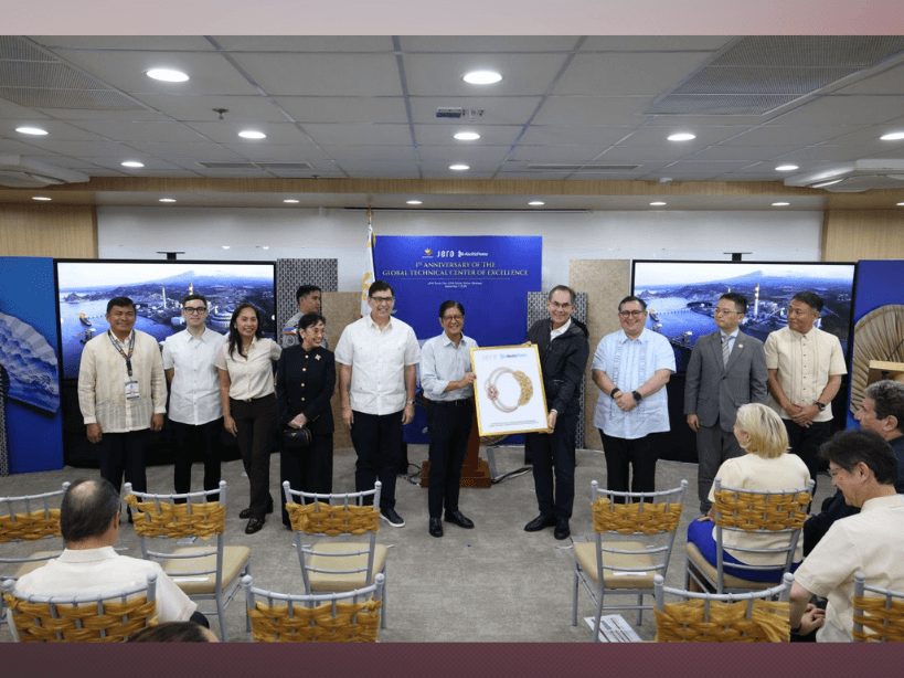 President Marcos joins JERA and AboitizPower leaders in marking the first anniversary of the Global Technical Center of Excellence, which develops the technical skills and capabilities of Filipino energy professionals. | Contributed photo
