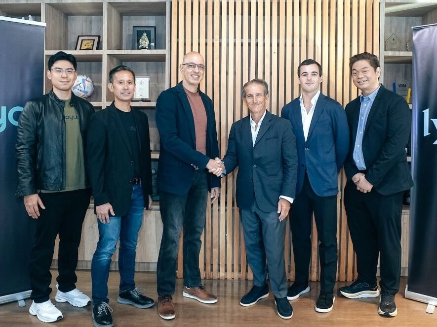 From left: Chris Manguera, head of new business and customer lifetime value at Maya; Mitch Padua, chief product officer at Maya; Shailesh Baidwan, group president at Maya and co-founder of Maya Bank; Carl Grimstad, CEO at Lydian; Nikolas Huth, head of growth at Lydian; and Alvin Wong, head of business development for emerging business at Maya.| Contributed photo