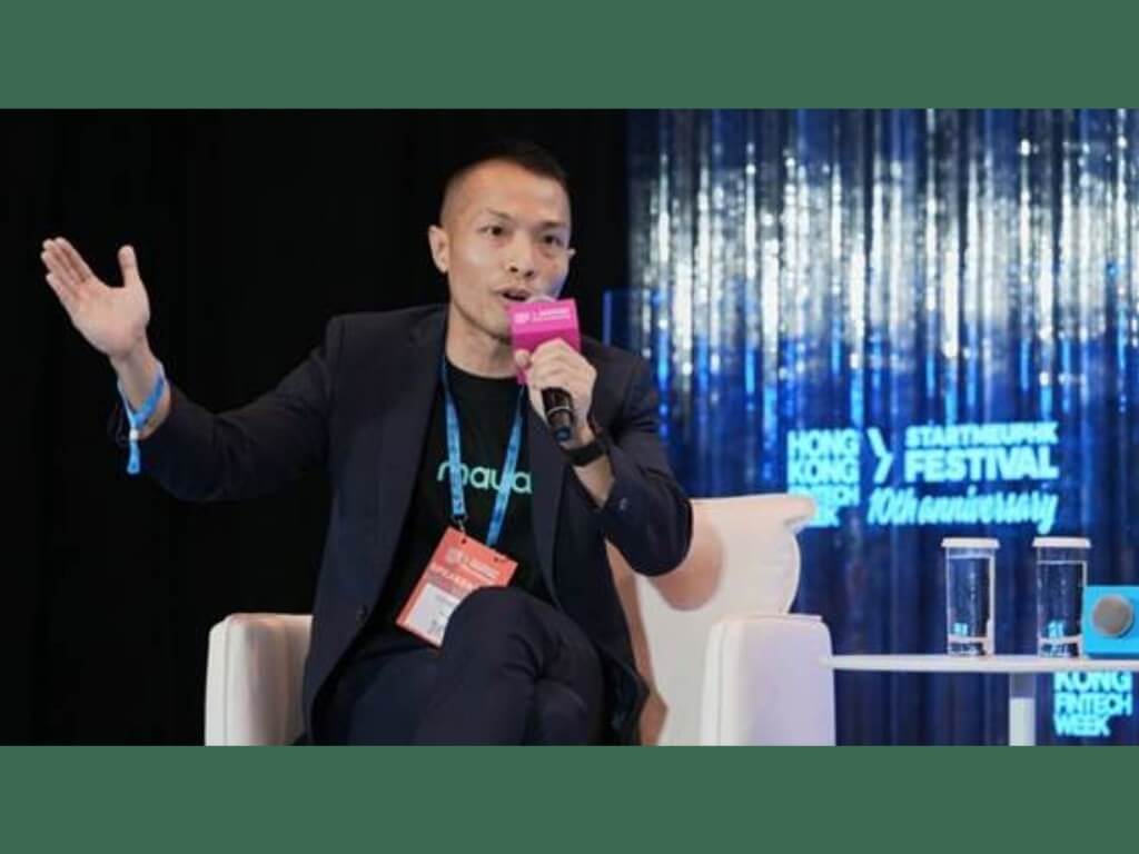 Maya Group chief technology officer Alfred Lo speaks on the “AI-First Banking: Blueprints for the Future of Financial Institutions” panel during Hong Kong FinTech Week 2025 x StartmeupHK Festival, where he shared how Maya is using artificial intelligence to expand access to credit and build trust in financial services. | Contributed photo