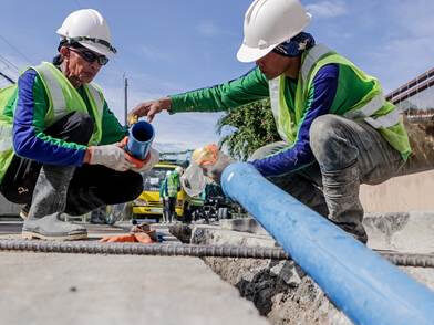 Since its re-privatization in 2007, Maynilad has replaced around 3,264 kilometers of pipelines, equivalent to the distance between the Philippines and Japan. / Photo from Maynilad