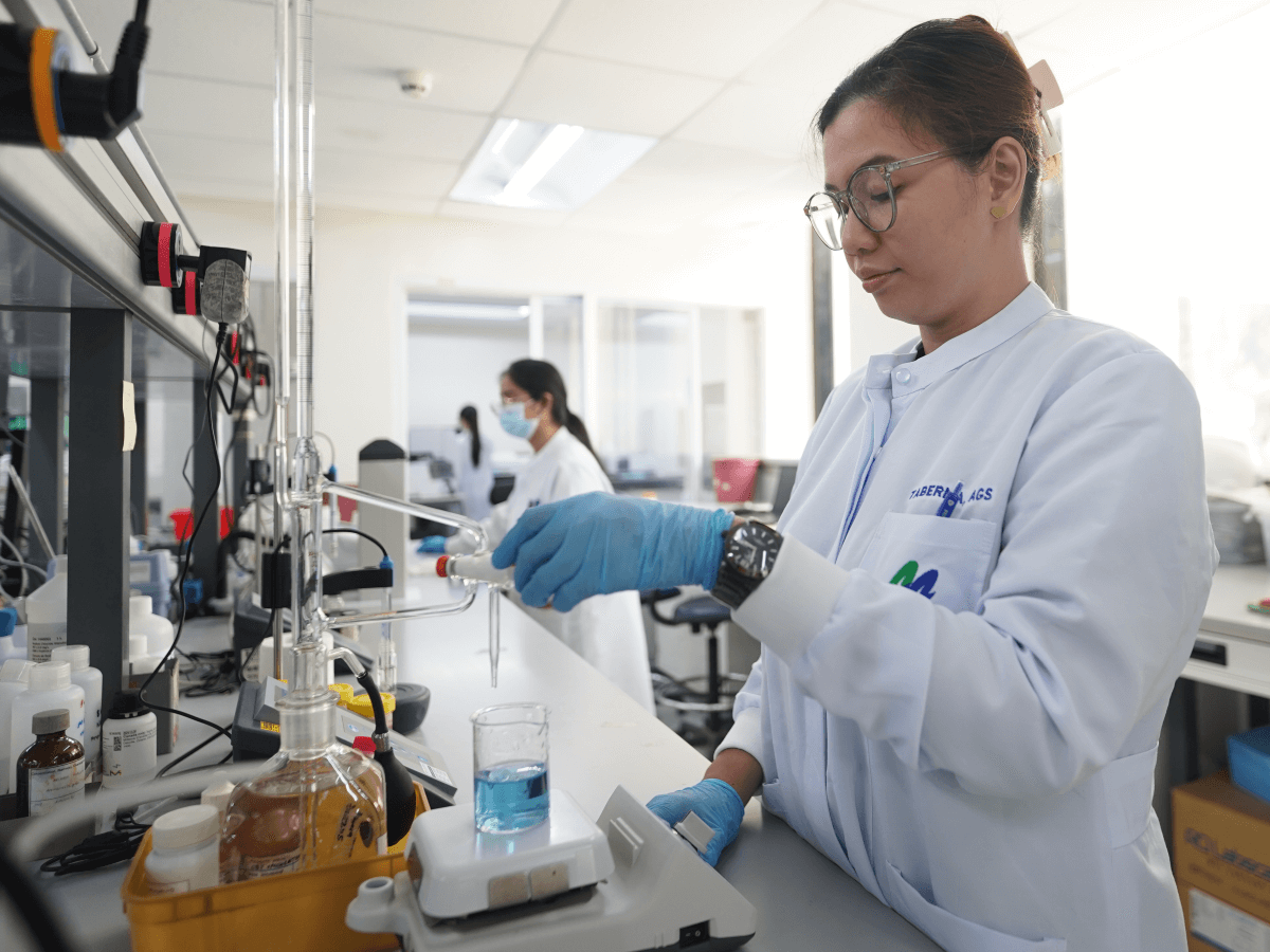 WATERLab is Maynilad’s central laboratory for water and wastewater quality monitoring./ Photo from Maynilad