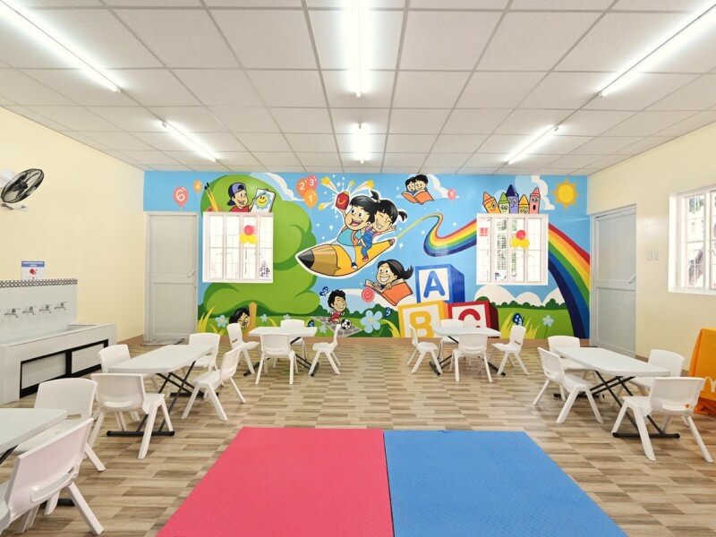 One of the daycare centers built under the Ronald McDonald Bahay Bulilit Learning Center program of Ronald McDonald House Charities of the Philippines (RMHC), which provides children with access to early childhood education.| Contributed photo