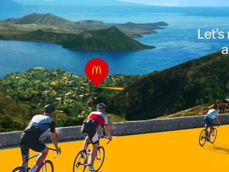 'Ride the Arches' campaign./ From McDonald's PH website (Click to view full image)