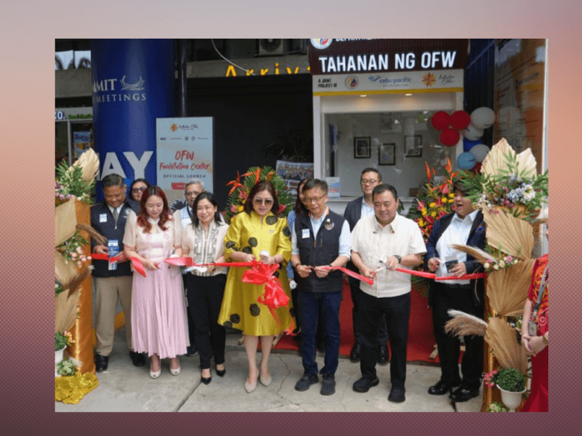 The dedicated OFW Lounge and the Facilitation Center are now open to serve the country&rsquo;s modern-day heroes. The OFW Lounge is located at MCIA Terminal 2 Departures Boarding Gate (left picture) while the Facilitation Center is at the Terminal 2 Arrivals Level. | Contributed photo