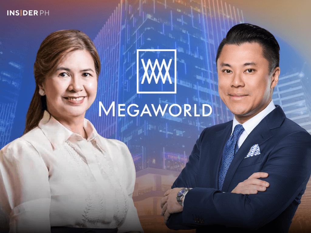 Megaworld president and CEO Lourdes T. Gutierrez-Alfonso and Kevin Andrew L. Tan, president and CEO of Megaworld parent Alliance Global Group (AGI).&nbsp;