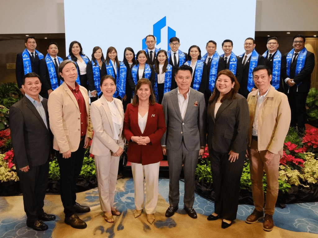 The Megaworld team receiving the distinction from Fortune./Contributed photo