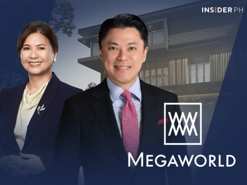Megaworld president and chief executive officer Lourdes Gutierrez-Alfonso (left) and Alliance Global Group chief executive officer Kevin Tan. Megaworld recently booked P28 billion in sales from four sold-out residential village developments across the country.