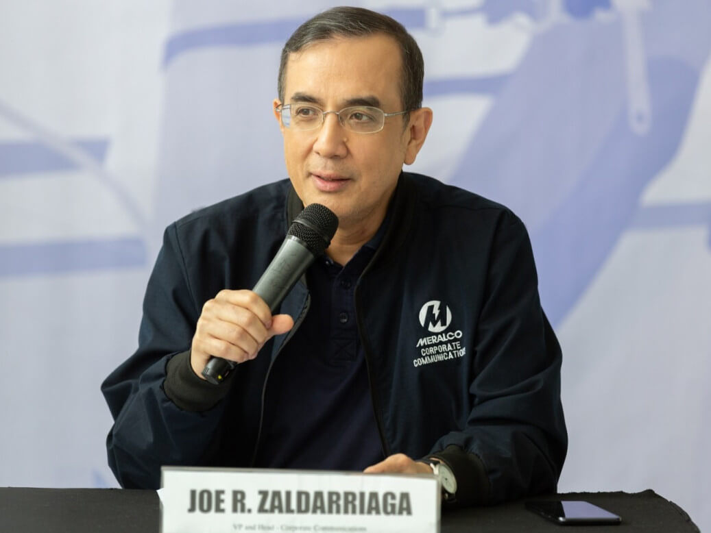 Joe R. Zaldarriaga, Meralco VP and head of corporate communications. “Historically, our franchise area has remained stable during elections, but we’re leaving nothing to chance.” 