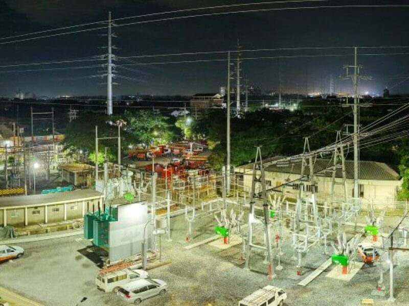 The recently upgraded Abubot Substation, where Meralco installed three 115-kilovolt (kV) breakers and associated equipment to improve service reliability and operational flexibility in Dasmariñas, General Trias, and Imus in Cavite./ Contributed photo