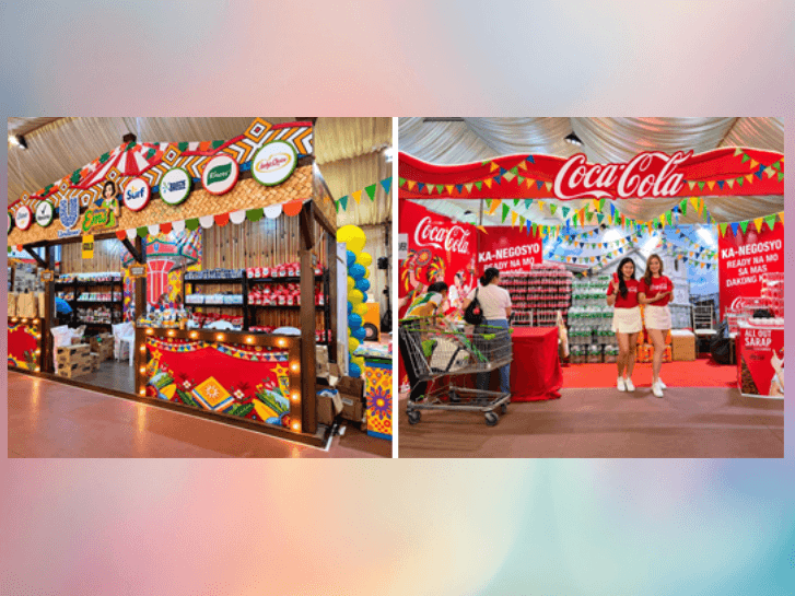 Booth displays of participating brand/retail partners. | ​Contributed photo