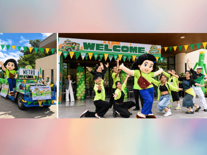 Mareng Ems, the face of MRSGI&rsquo;s business support program, welcoming entrepreneurs and brand partners. | Contributed photo