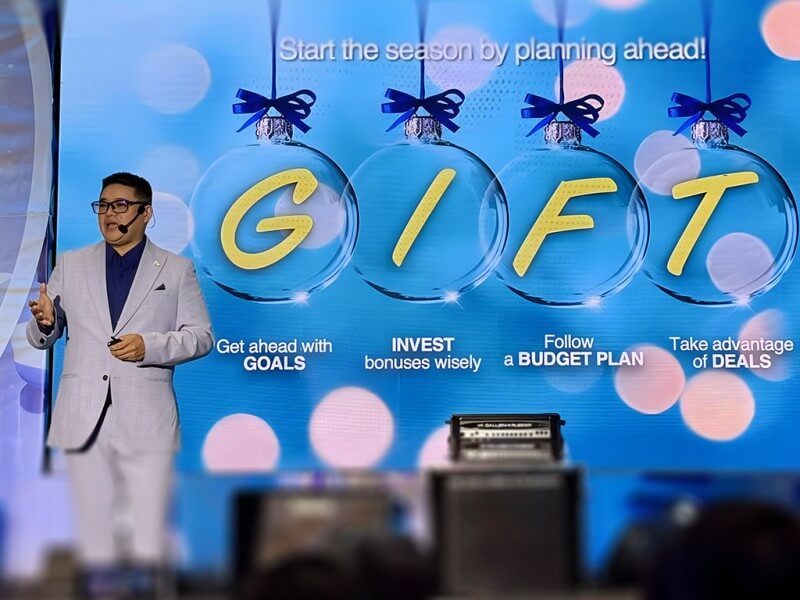 Metrobank's chief marketing officer Digs Dimagiba speaks about the bank's personal financial campaign during the launch of its 2025 edition in Makati City on Friday, Aug. 8, 2025./Contributed photo