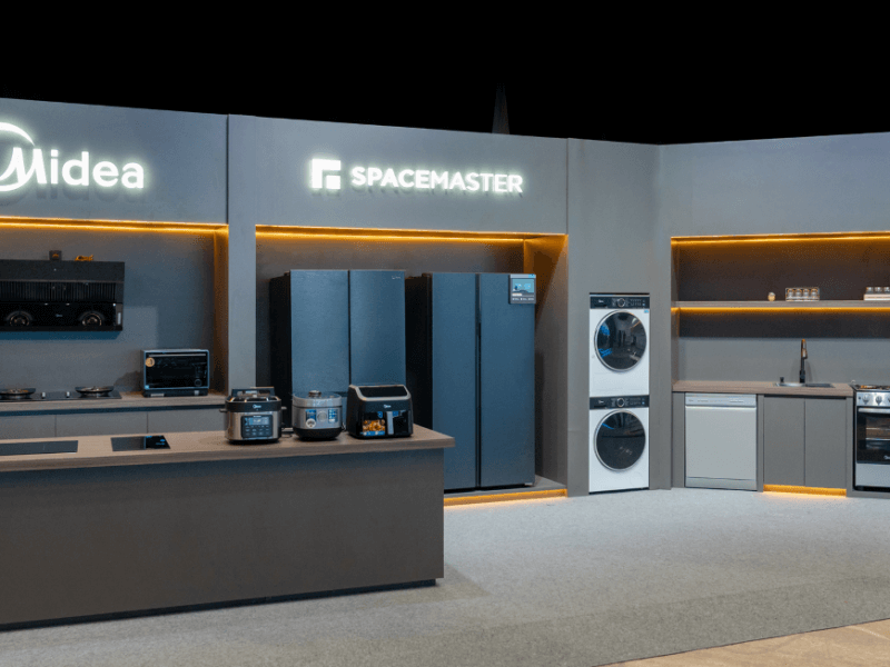 Midea’s SPACE MASTER Zone displayed appliances that combine performance, aesthetics, and are suitable for compact homes. | Contributed photo