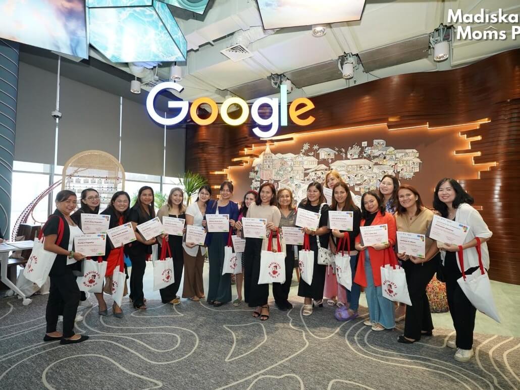 Madiskarte Moms at Google Philippines headquarters for Gemini Academy/ ​Contributed photo
