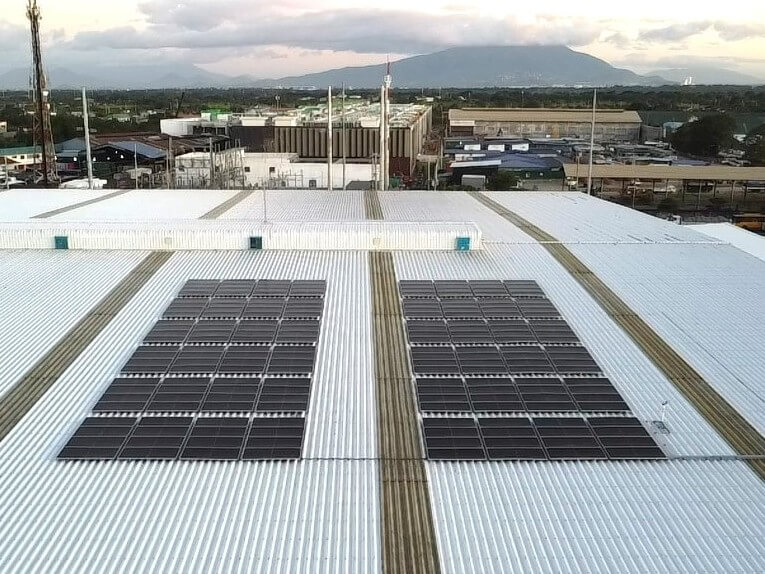 INTEGRATING SUSTAINABLE SOLUTIONS. MSpectrum Inc. is supporting the clean energy transition of DHL Supply Chain through a solar rooftop project in the latter’s training center in Sta. Rosa, Laguna./ Photo from Meralco