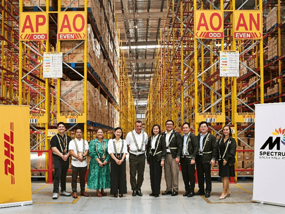  (From left) DHL Supply Chain's sector head for consumer and retail Anthony Molina,  business development director Eli Camus, HR Director Cecilia Araneta, country operations excellence director Brigette Ann Cias, and country managing director Bevan Williams with MSpectrum's president and CEO Ma. Cecilia M. Domingo, COO Patrick Henry Panlilio, commercial services head Rodolfo Lim Jr., account officer Ronwell David and account officer Billy Jean Palomiano./Photo from Meralco