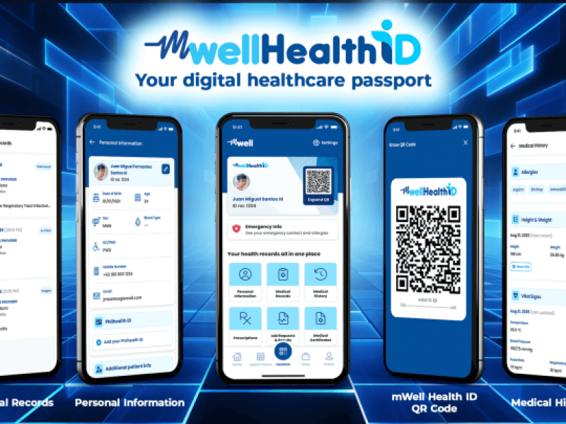 mWell’s digital Health ID serves as a secure digital passport containing personal health records, lab results,prescriptions, vaccination records, emergency contacts, and other vital health information. | Contributed photo (Click to view full image)