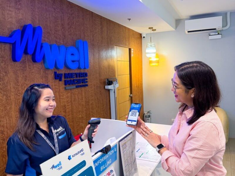 With mWell's digital Health ID, patients can forego filling out registration forms and proceed to have a seamless experience, whether it is for consultation or laboratory services, at the mWell ripmary care facility in Bacoor, Cavite./ Contributed photo
