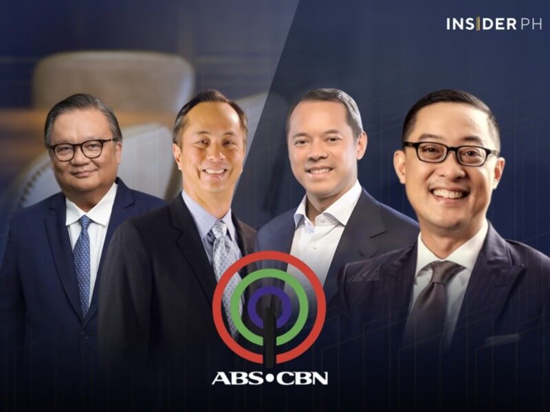I&C's Danny Ibasco, Eugenio "Gabby" Lopez III, ABS-CBN chair Mark Lopez and ABS-CBN president and CEO Carlo Katigbak.&nbsp;