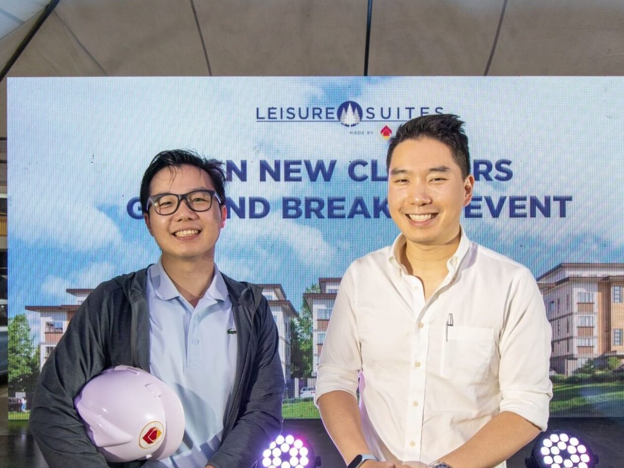 Don Tim Development Corp. (DTDC) chair Andrew Leong and CEO Audric Leong proudly present Phase 2B of Leisure Suites North. Honoring the vision of their late father, the brothers remain committed to driving thoughtful property developments grounded in the values and foundation he established. | Contributed photo