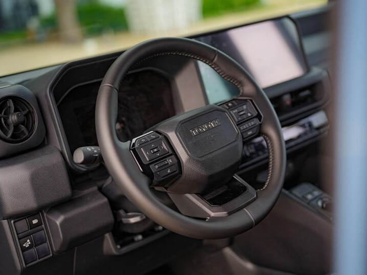 Interior of the Land Cruiser FJ TX variant | Contributed photo