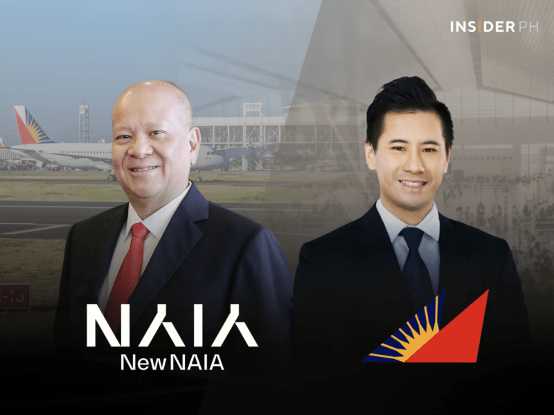 NNIC president and CEO Ramon S. Ang with PAL Holdings president Lucio Tan III.&nbsp;