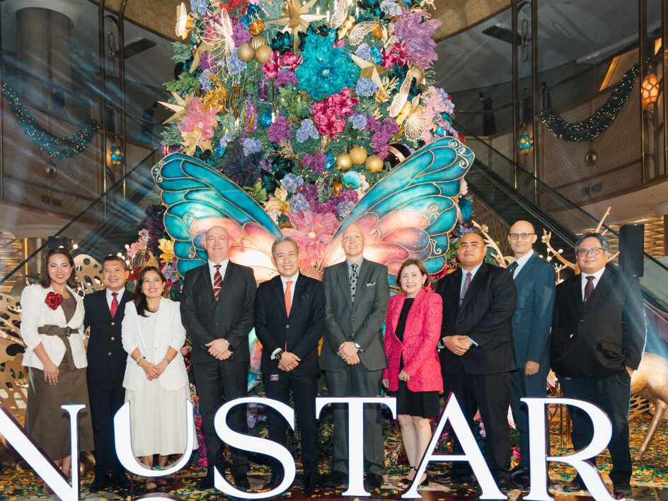  From left: Katrina Mae de Jesus (AVP for business development), Roel Constantino (GM for hotels), May Adolfo (GM, The Mall | NUSTAR), Trevor Hammond (SVP,  integrated resort and gaming operations), Alan Teo (COO), Michael Krispli (SVP for slot machines), Churros Maranan (CFO), Rocky Laccay (VP for IT), Fabio Moretti (AVP, electronic gaming), Michael Canalda (director, engineering)./Contributed photo