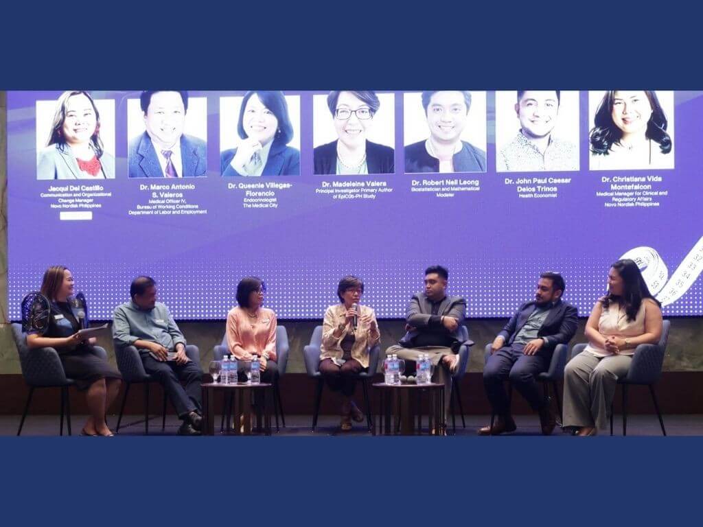 &nbsp;A multi-sector panel composed of experts from government, healthcare, research, and industry explored the far-reaching impact of obesity on workforce health and business performance. Speakers included Dr. Marco Antonio S. Valeros of the Department of Labor and Employment&rsquo;s Bureau of Working Conditions, Dr. Queenie Villegas-Florencio of The Medical City, Dr. Madeleine Valera, Dr. Robert Leong, Dr. John Paul Delos Trinos, and Dr. ChiAnn Montefalcon of Novo Nordisk. | Contributed photo