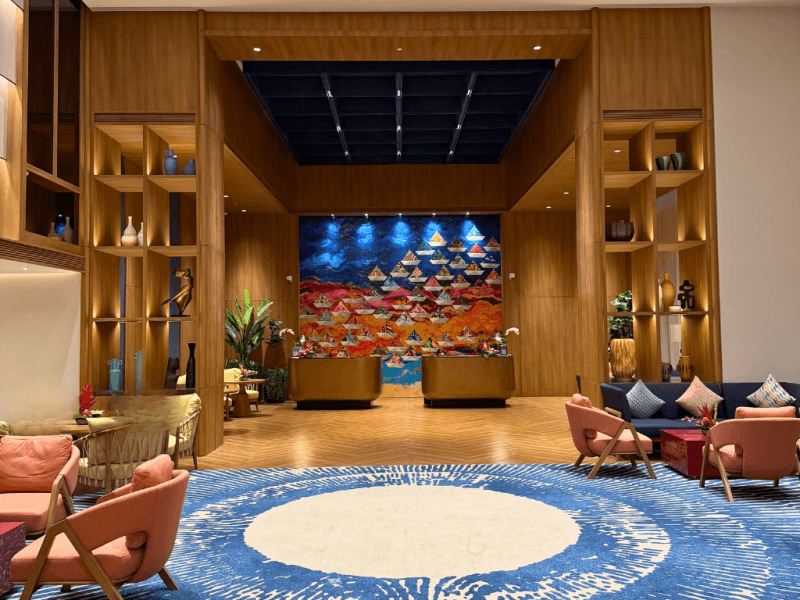 Kaban's lobby./Photo by Dax Lucas