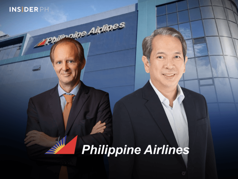 PAL president Richard Nuttall with COO Carlos Luis Fernandez.&nbsp;