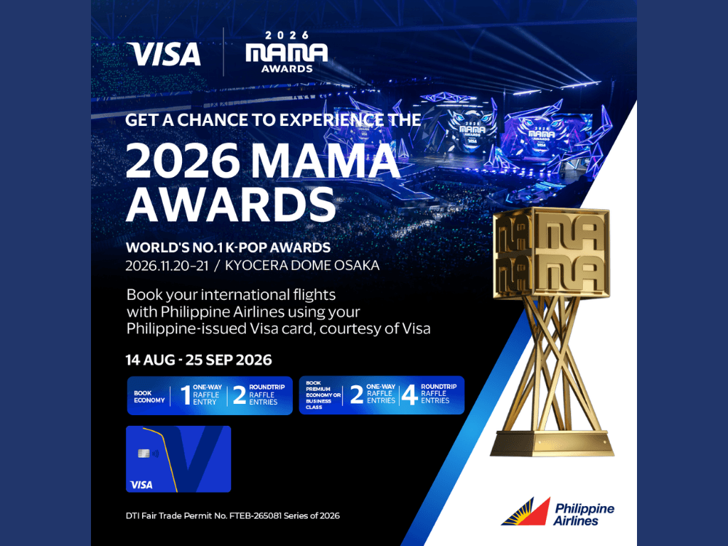 The promotion is open to travelers who book PAL international flights departing from the Philippines from Manila and Cebu hubs on a one-way or roundtrip basis, through the PAL website or mobile app from Aug. 14 to Sept. 25, 2026.| ​Contributed photo