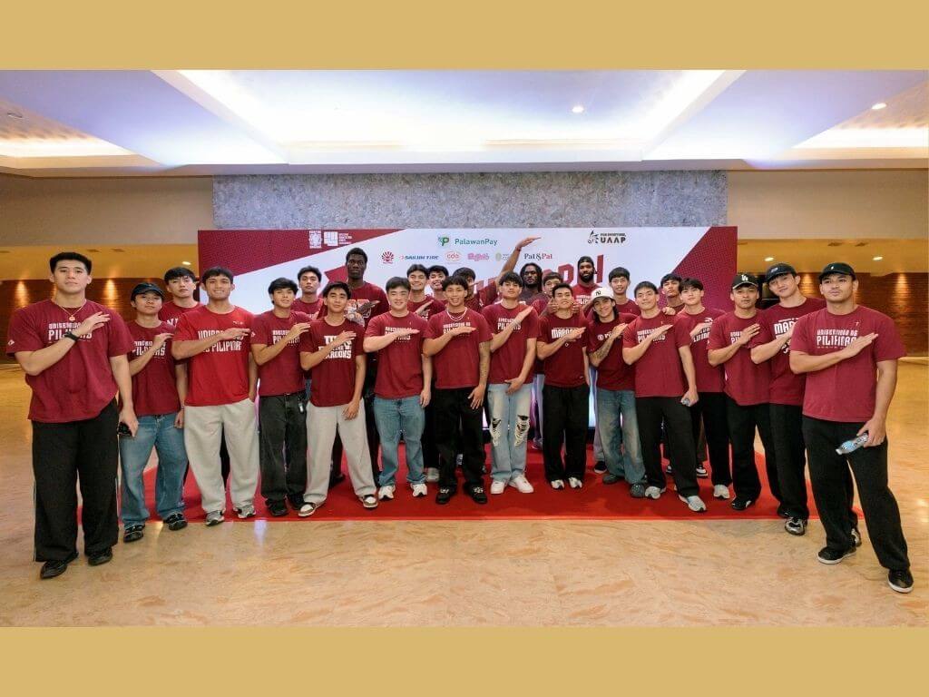 The UP Men&rsquo;s Basketball Team was the first varsity team supported by the Palawan Group of Companies in 2019, marking the beginning of its long-standing partnership with UP athletics. | Contributed photo