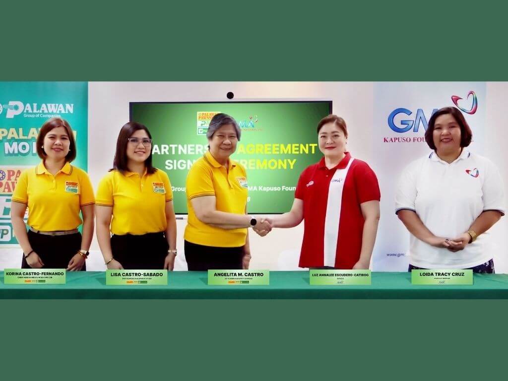The Palawan Group of Companies and GMA Kapuso Foundation make giving easier with PalawanPay, enabling quick, zero-fee QR donations for Filipinos. | Contributed photo