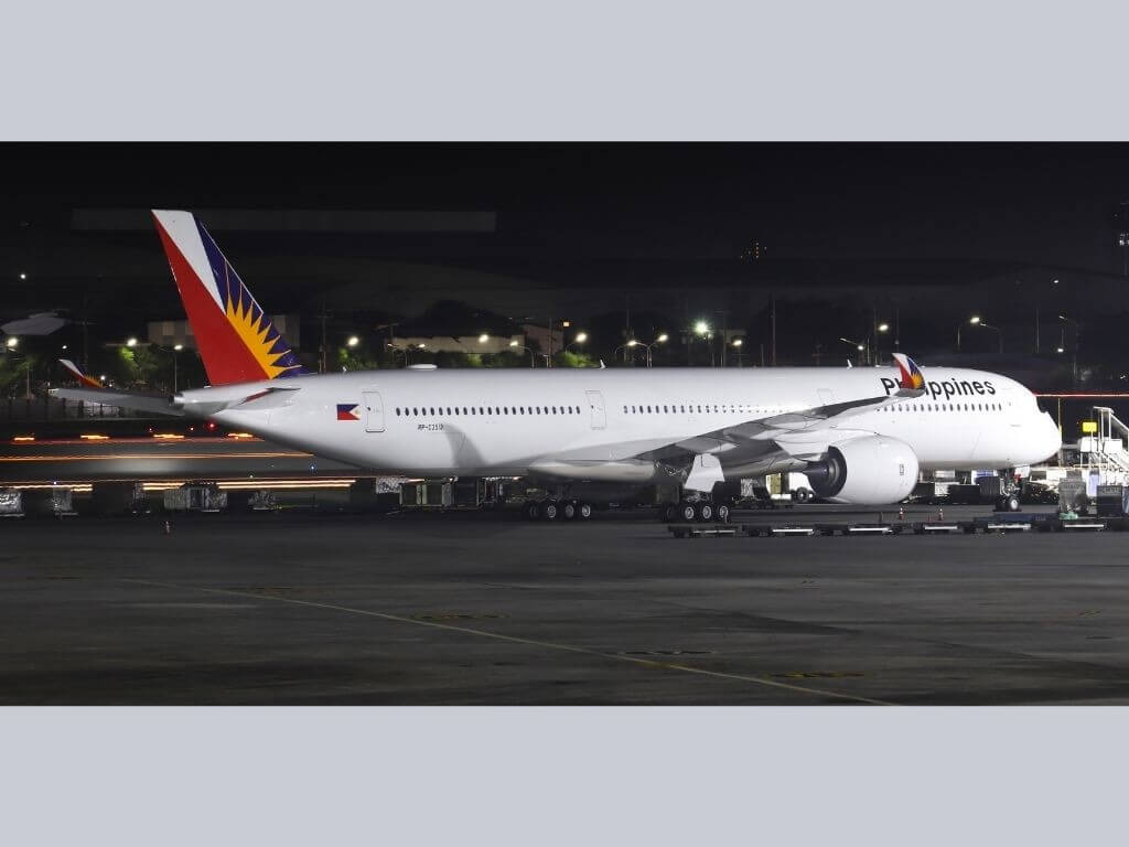 Philippine Airlines welcomed the arrival of its fourth Airbus A350-1000, registered RP-C3513, at Ninoy Aquino International Airport at 7:22 p.m. on September 2, following its delivery flight from Airbus&rsquo; delivery center in Toulouse, France. | Contributed photo