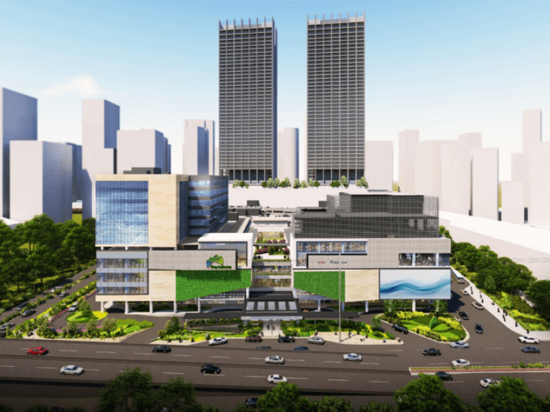 An artist's rendering of Parklinks Mall/ Photo from Ayala Land