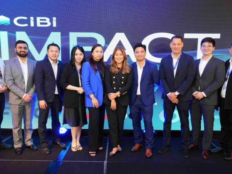 From left: Paulo Ribeiro, head of sales planning and development, CIBI; Shubhranshu Kathuria, vice president, Creador; Harley Chan, chief of analytics, CIBI; Ariana Sandico, head of strategy and innovation, CIBI; Ivy Ramirez, VP for service and industrials, CIBI; Pia L.Arellano, president and CEO, CIBI; Miguel Isip, chief financial and corporate services officer, CIBI; Gabby Lopez, head of business development and delivery, CIBI; Rex Rockwell, analyst, Creador; and Walter Guilarte, head of culture, learning, and engagement, CIBI./ Contributed photo (Click the photo to view full image)