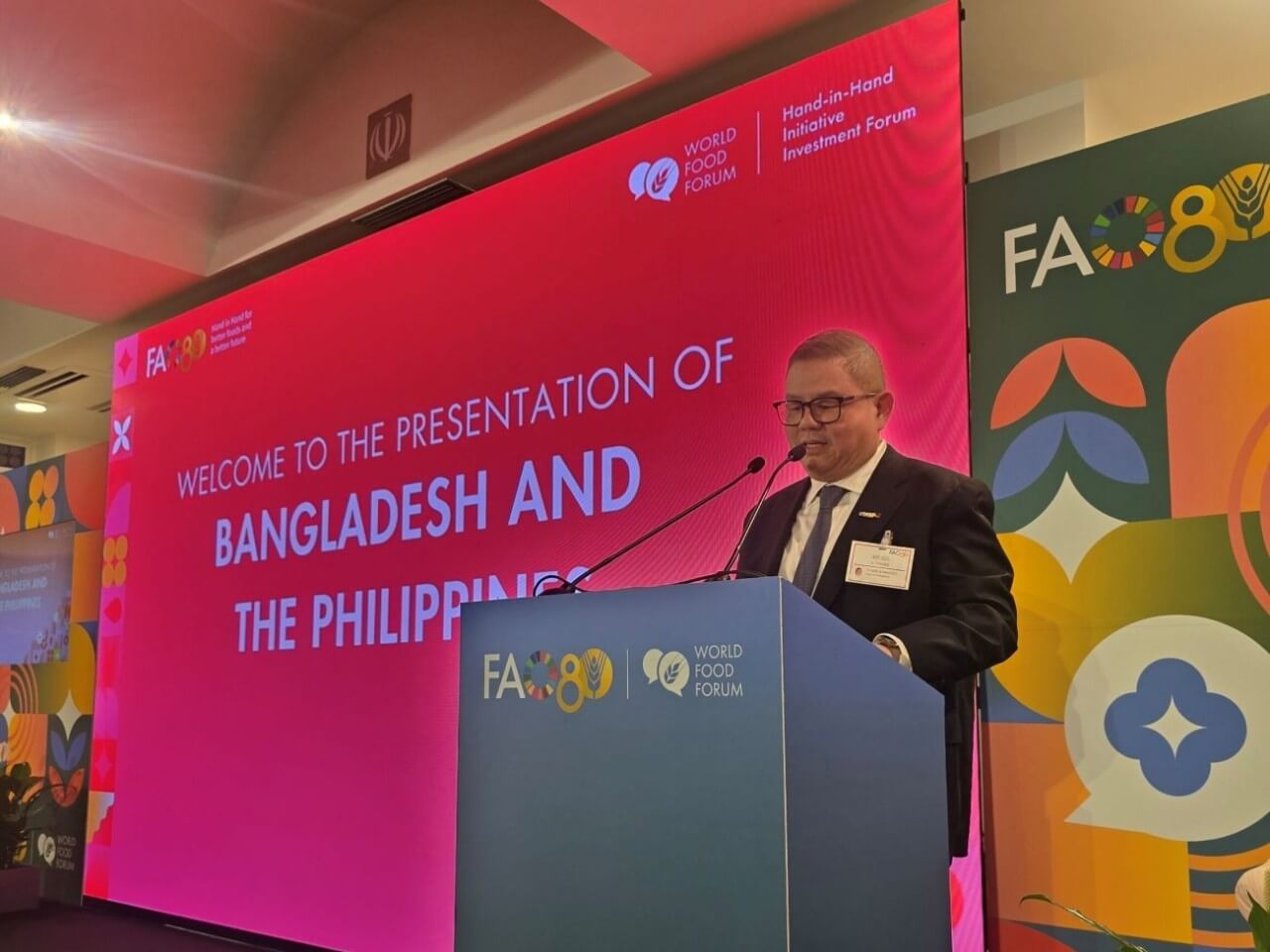 Agriculture Secretary Francisco P. Tiu Laurel Jr. opened the session by outlining the country’s vision to become a leading agribusiness hub in Asia. | Photo from the DA