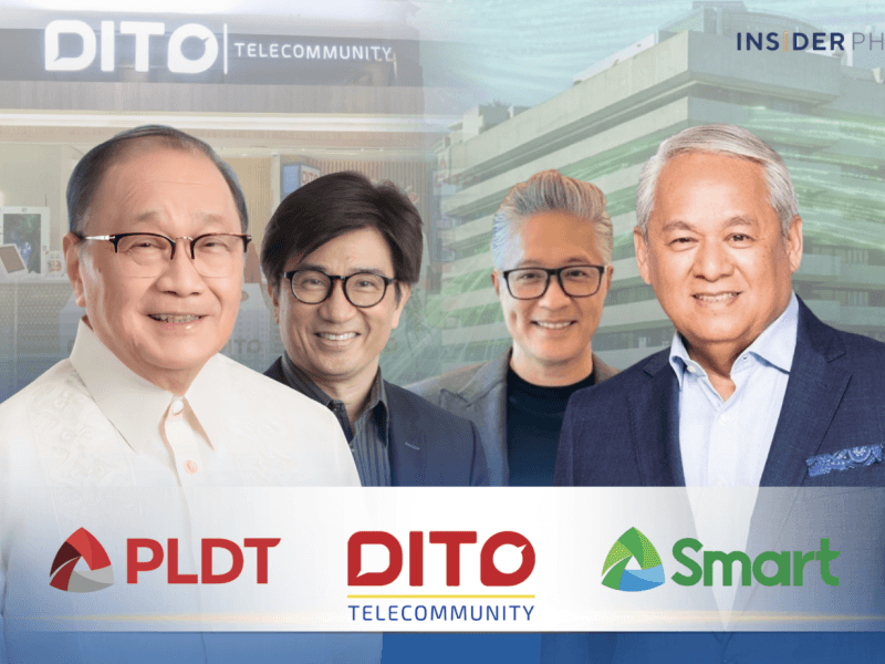 From left: Manuel V. Pangilinan, chair and CEO of PLDT Inc.; Menardo G. Jimenez, chief operating officer of PLDT; Adel A. Tamano, chief revenue officer at DITO Telecommunity; and DITO president and CEO Eric R. Alberto. 