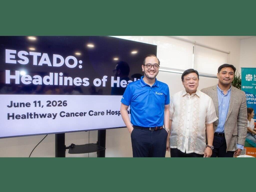 &nbsp;From left: PSAC healthcare lead Paolo Borromeo, PhilHealth president and CEO Dr. Edwin Mercado and PIDS senior research Fellow Dr. Valerie Ulep | Contributed photo