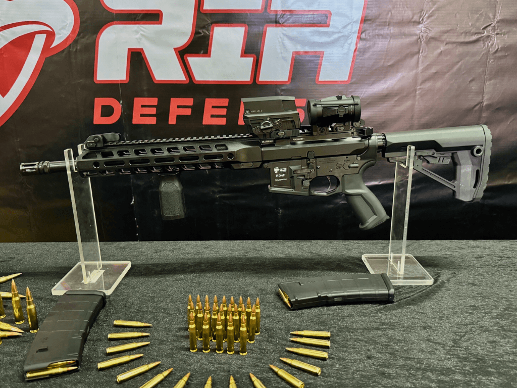 Armscor's RD4P rifle based on the AR platform, similar to the model recently acquired by the Philippine Coast Guard./Photo by Dax Lucas