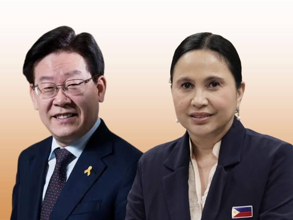 Republic of Korea President Lee Jae Myung and Trade Secretary Cristina Roque | Contributed photo